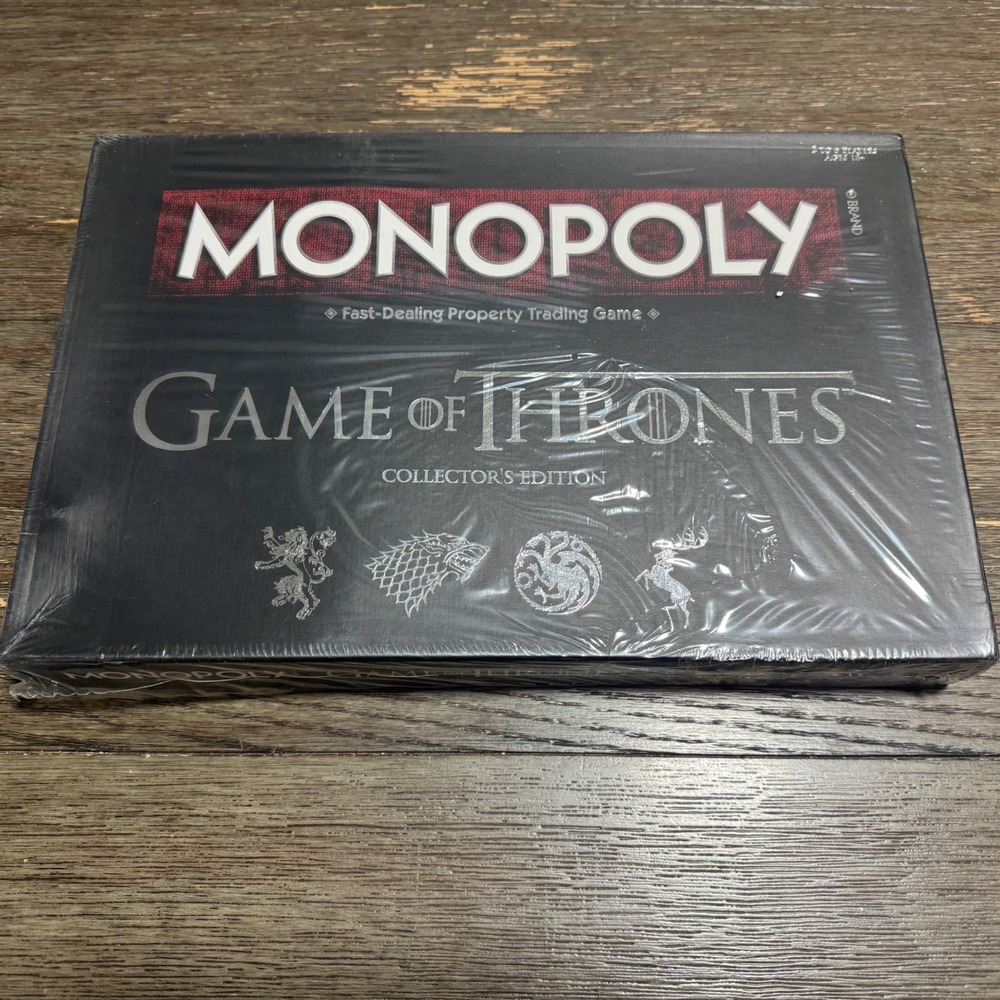 Monopoly Game of Thrones Collector's Edition Board Game USAopoly New Sealed